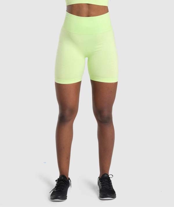 Damske Šortky Gymshark Apex Seamless Zelene Svetlo / Zelene | PB8023759